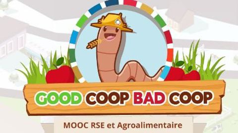 Parmi les nouveautés de cette deuxième édition du Mooc RSE, un serious game « good coop-bad coop » est proposé pour s’assurer que les apprenants ont bien intégré les cours.